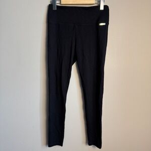 Calvin Klein Women's Performance‎ Yoga Pant Leggings Black Size Small Athleisure